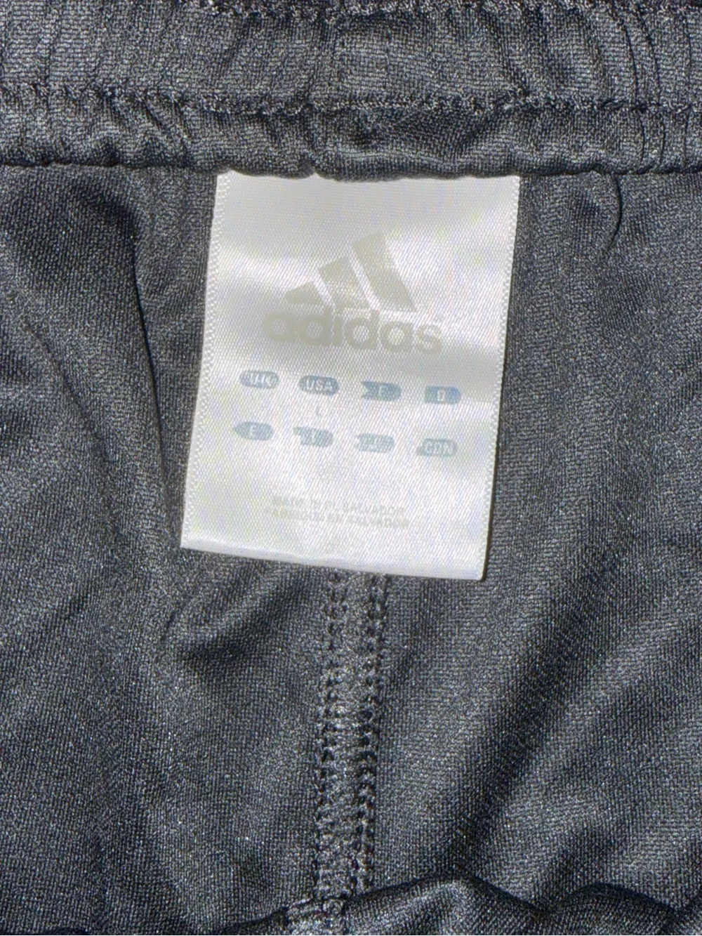 adidas Black Youth Athletic Shorts